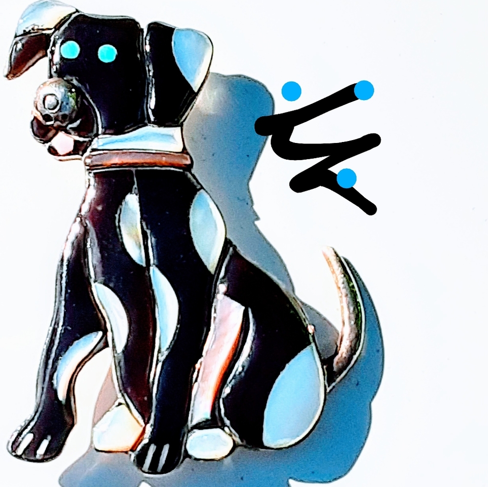 Australian Shepard Pendant/Pin NEW